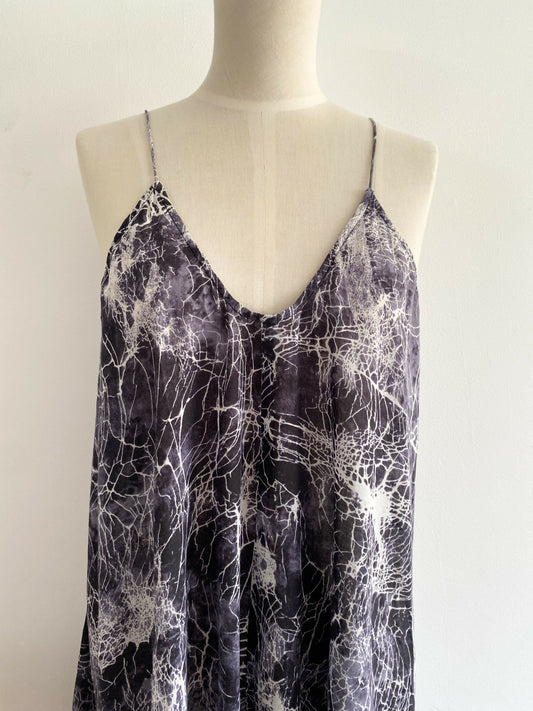 Zimmermann Size 0 Printed Cotton Maxi Dress