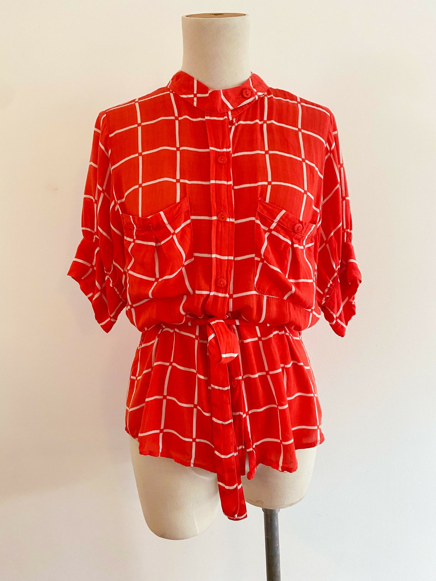 Shakuhachi Size 10 Check Shirt