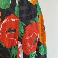 Women's Size 10 Floral Midi Skirt