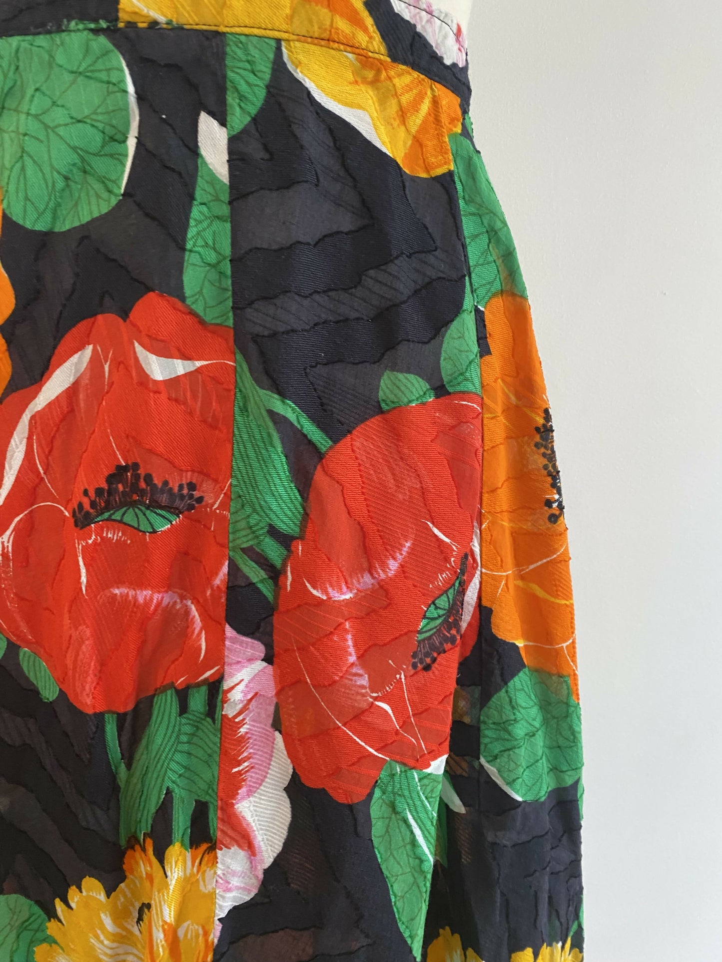 Women's Size 10 Floral Midi Skirt