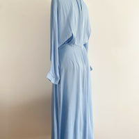 Zara Size Small Light-Blue Midi Dress