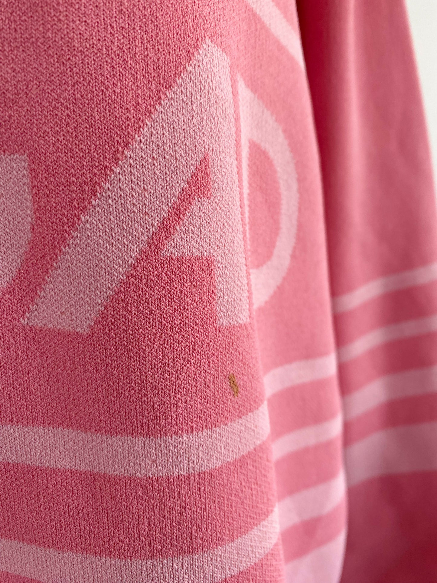 Women's Size M Jaggad Pink Knit Jumper