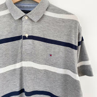 Men's Size L Tommy Hilfiger Striped Cotton T-Shirt