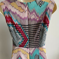 Kate Kosek + Gorman Size 6 Multicoloured Shift Dress