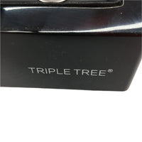 Triple Tree Black Electric Double Watch Winder For Automatic Watches NEW