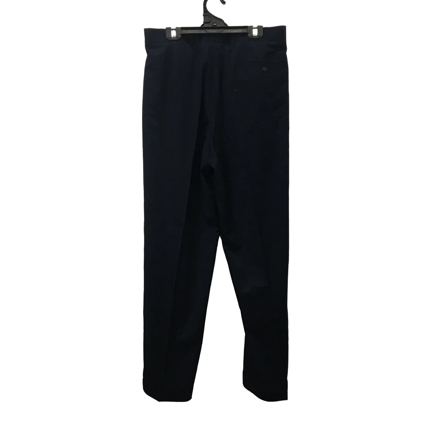Barrington Bros Men's Formal Black Trousers Dress Pants Office Wear Size 87R NEW