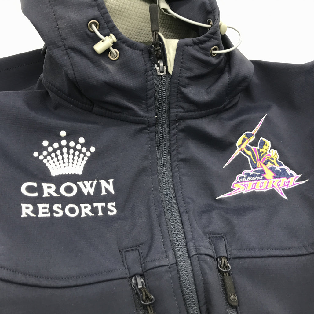 Stormtech Performance Melbourne Storm Crown Resort Mens Navy Jacket Size S/M NEW