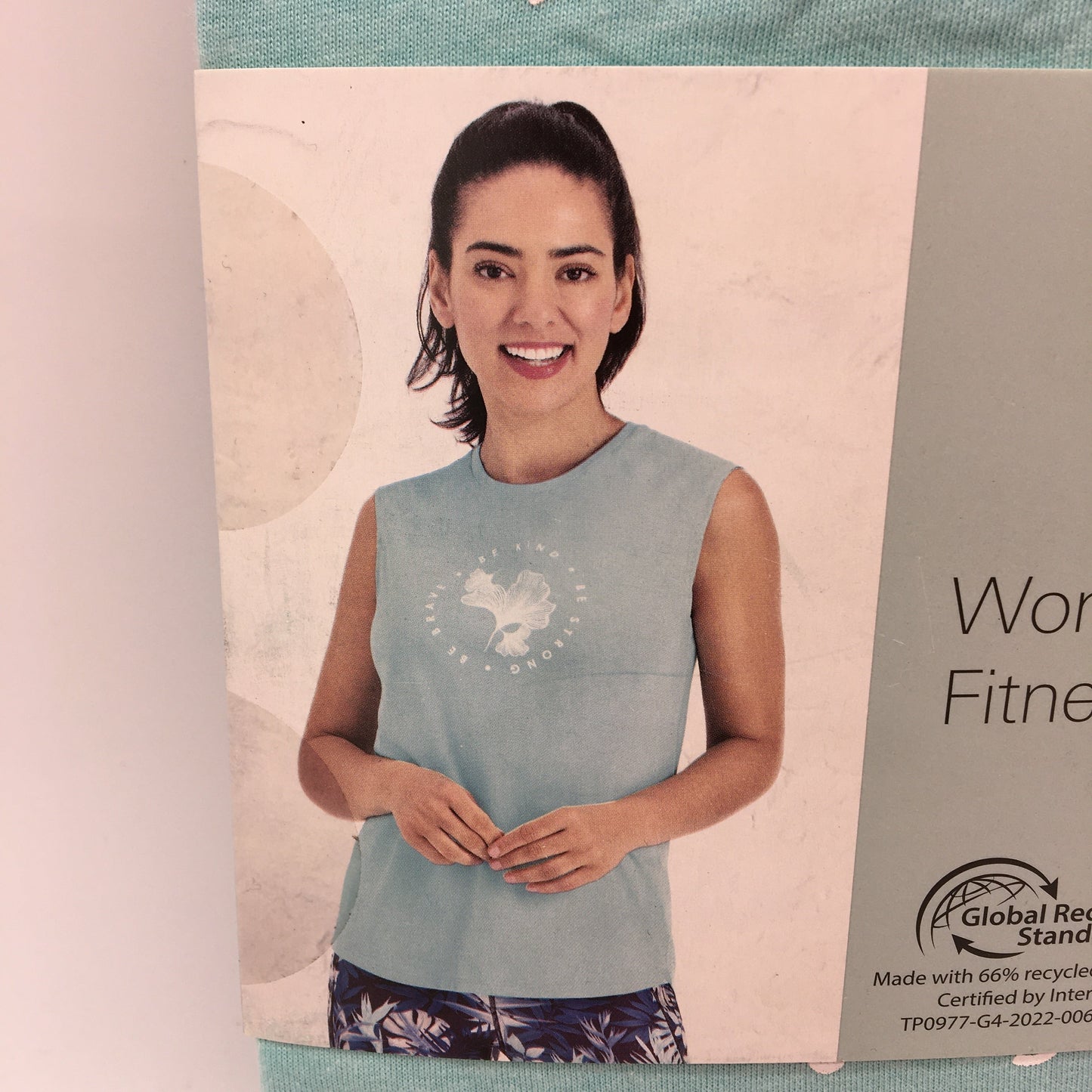 Crane Performance Set of 2 Womens Fitness Tanks Teal Size M AUS 12 NEW