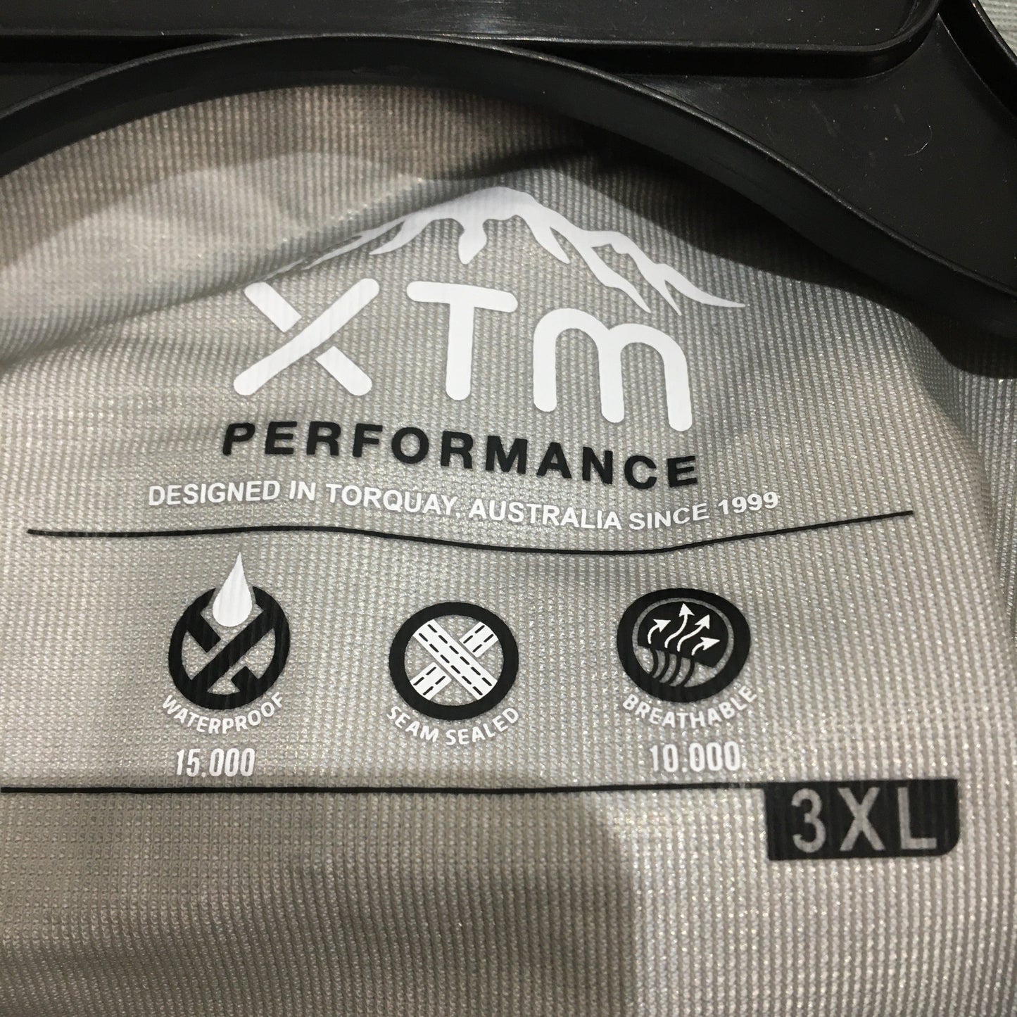 XTM Blue Kakadu Seam Sealed Waterproof Rain Jacket Hooded Coat Mens Sze 3XL NEW