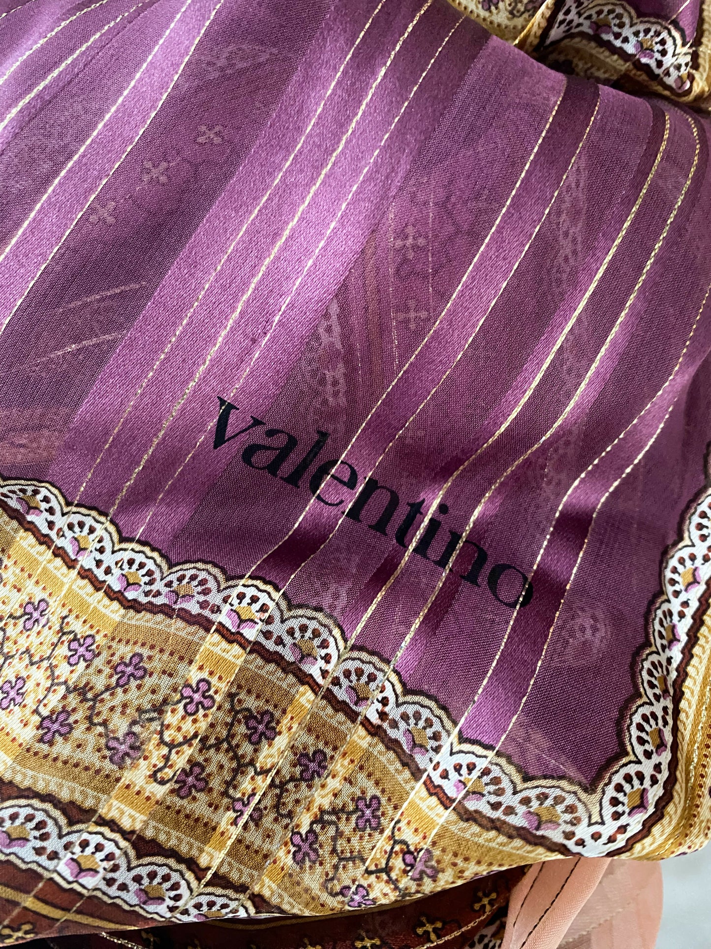 Valentino Multicoloured Printed Scarf