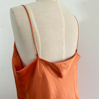 Seed Size 12 Copper Satin Slip Dress