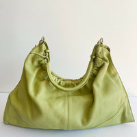 Milleni Green Leather Bag