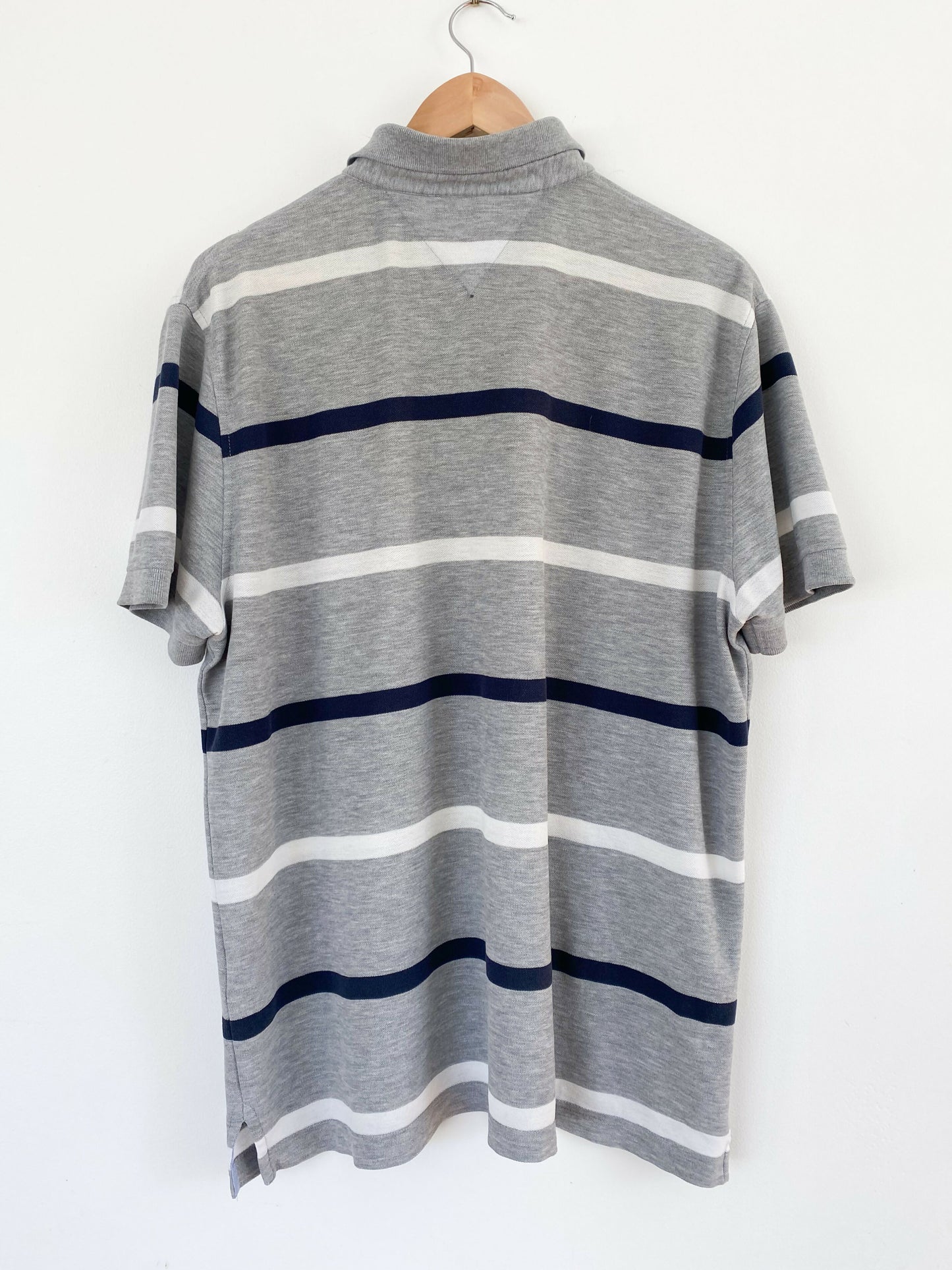 Men's Size L Tommy Hilfiger Striped Cotton T-Shirt