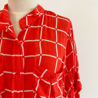 Shakuhachi Size 10 Check Shirt