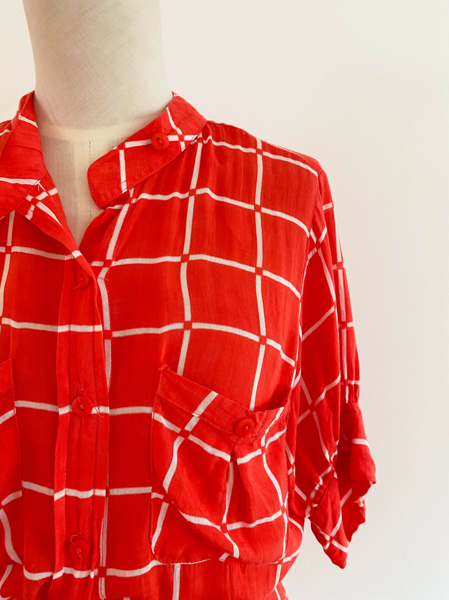 Shakuhachi Size 10 Check Shirt