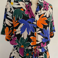 Women's Gorman Size 10 Floral-Print Jumpsuit
