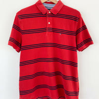 Men's Size L Tommy Hilfiger Striped Cotton T-Shirt