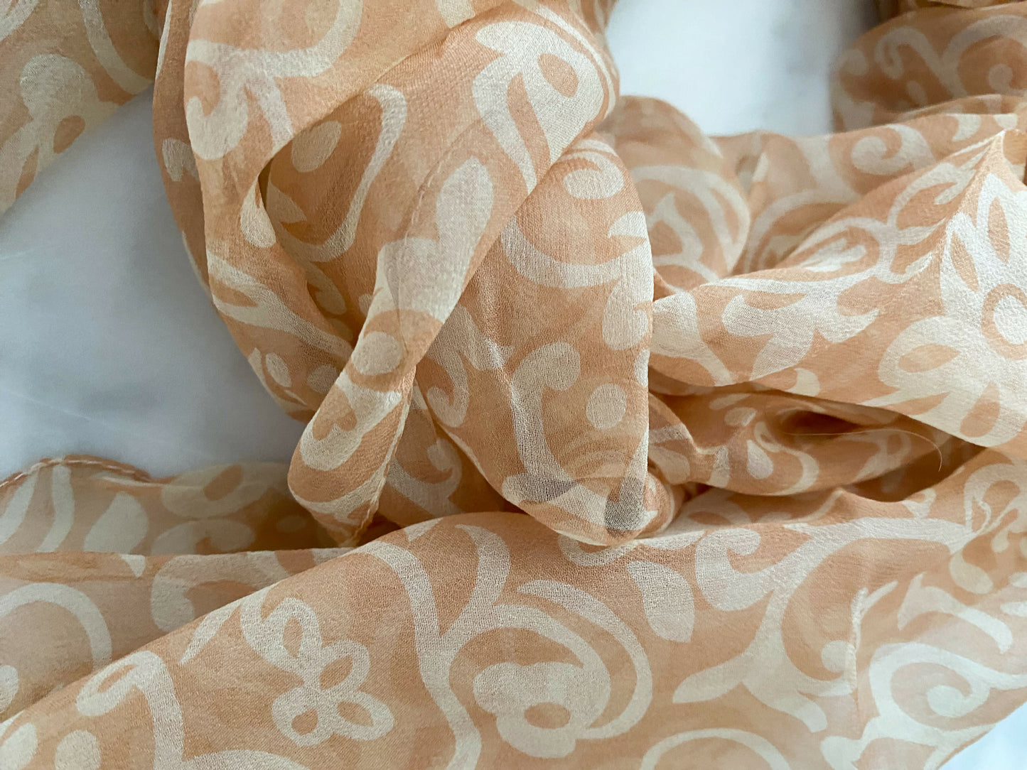 Giorgio Armani Printed Silk Scarf