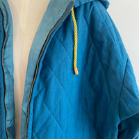 Women's Elelian Italy Size Large Green Parka Jacket