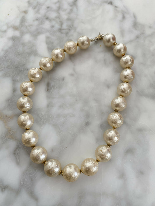 Faux Pearl Necklace