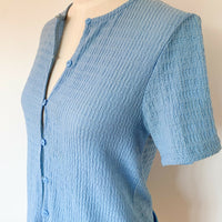 MNG Size S Baby-Blue Top