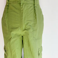 Cotton On Green Cotton Cargo Pants