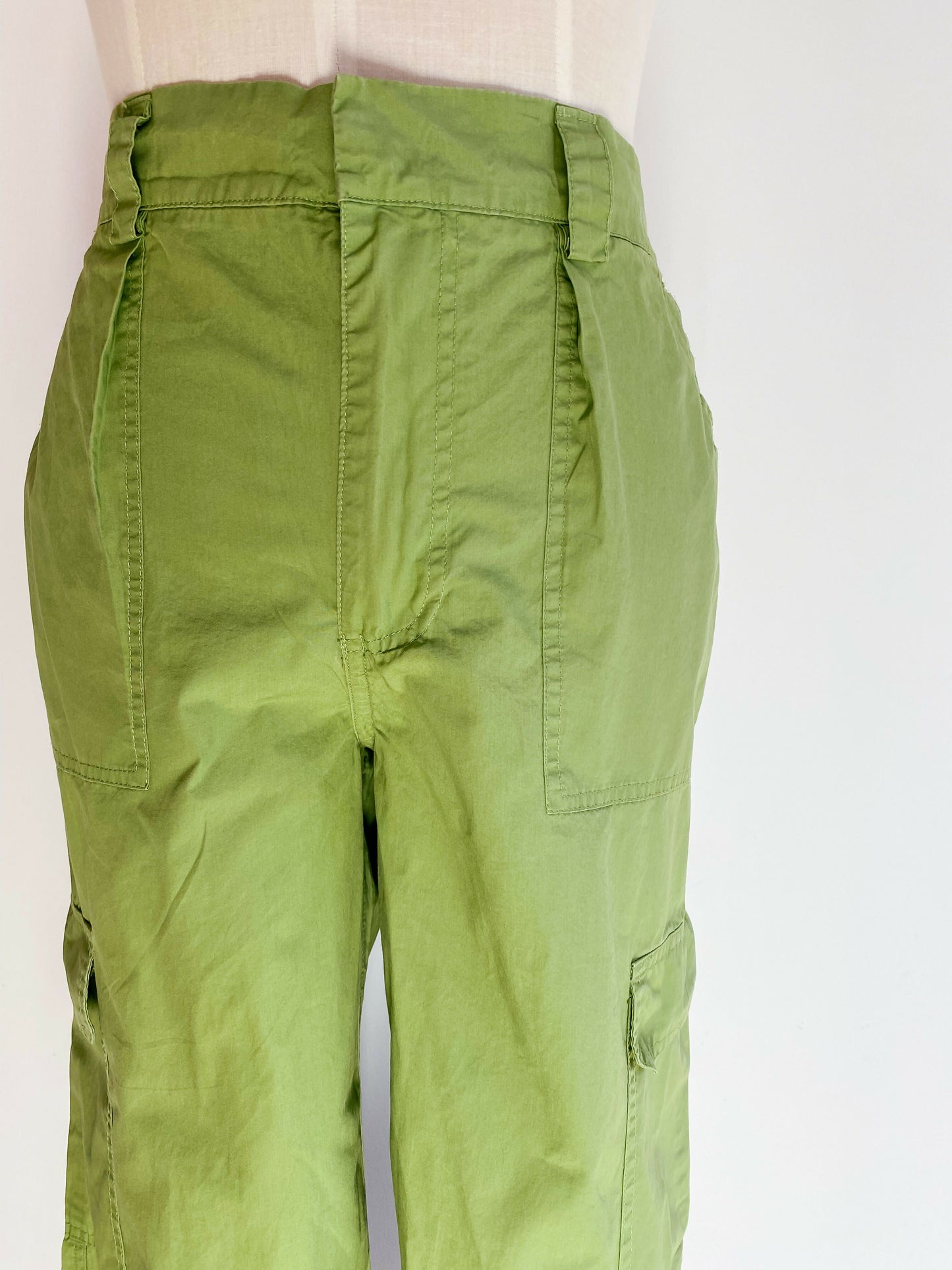 Cotton On Green Cotton Cargo Pants