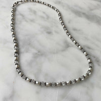 White Beaded Necklace
