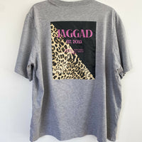 Women's 3XL Jaggad Grey Marle Print T-Shirt