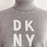 DKNY Size Medium Knitted Turtleneck Jumper