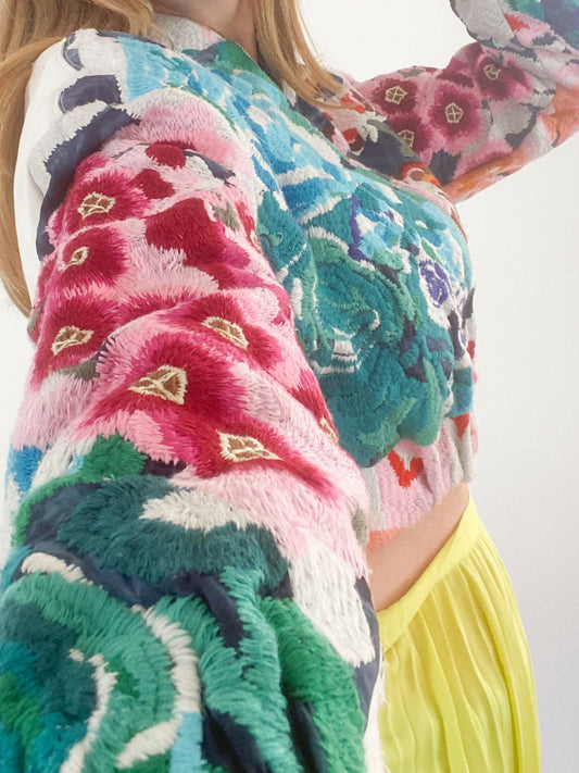 Shakuhachi Size 10 Embroidered White Jacket