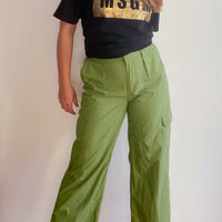 Cotton On Green Cotton Cargo Pants