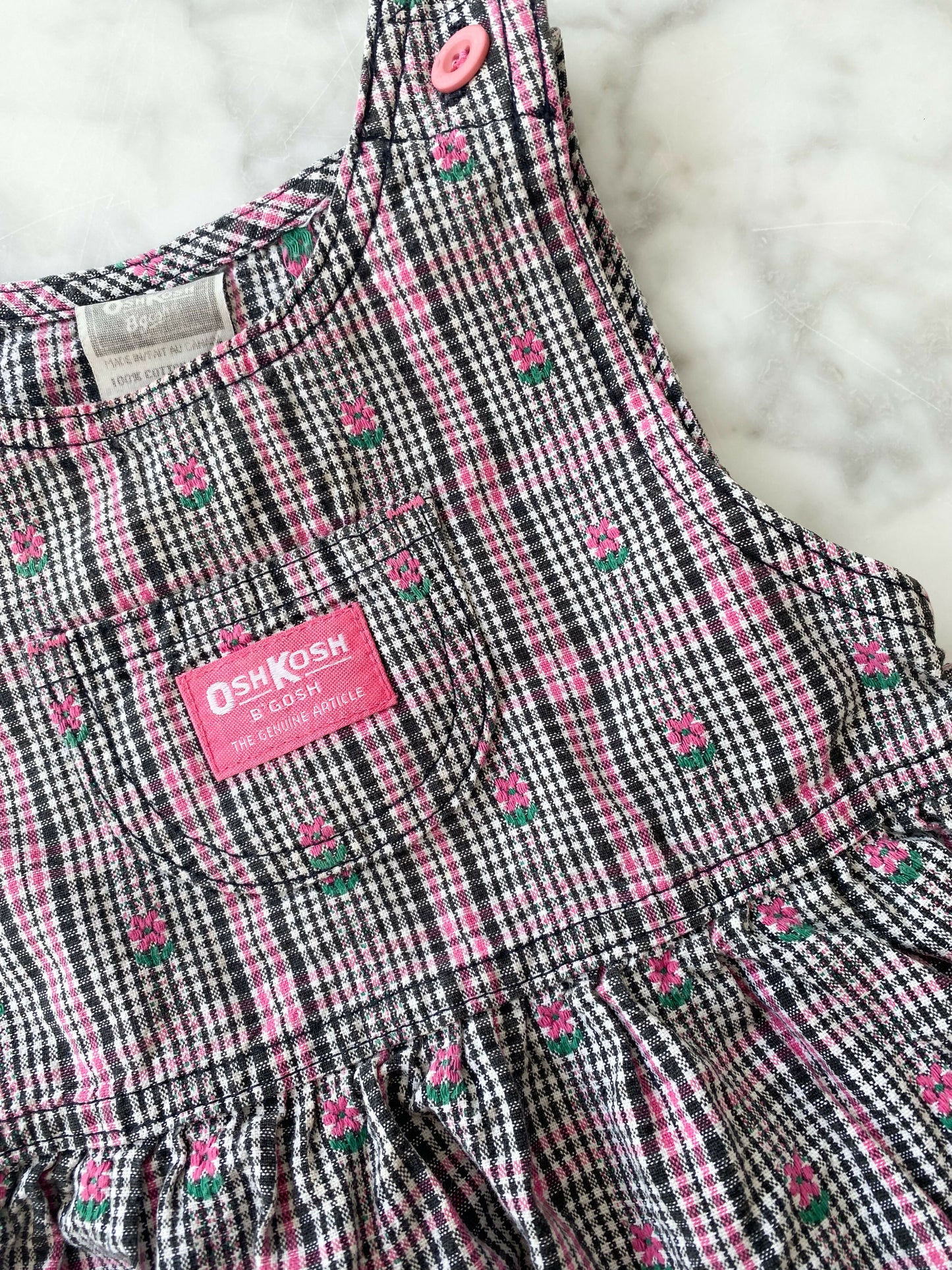 Kids' OshKosh B'gosh Size 2 Cotton Check Dress