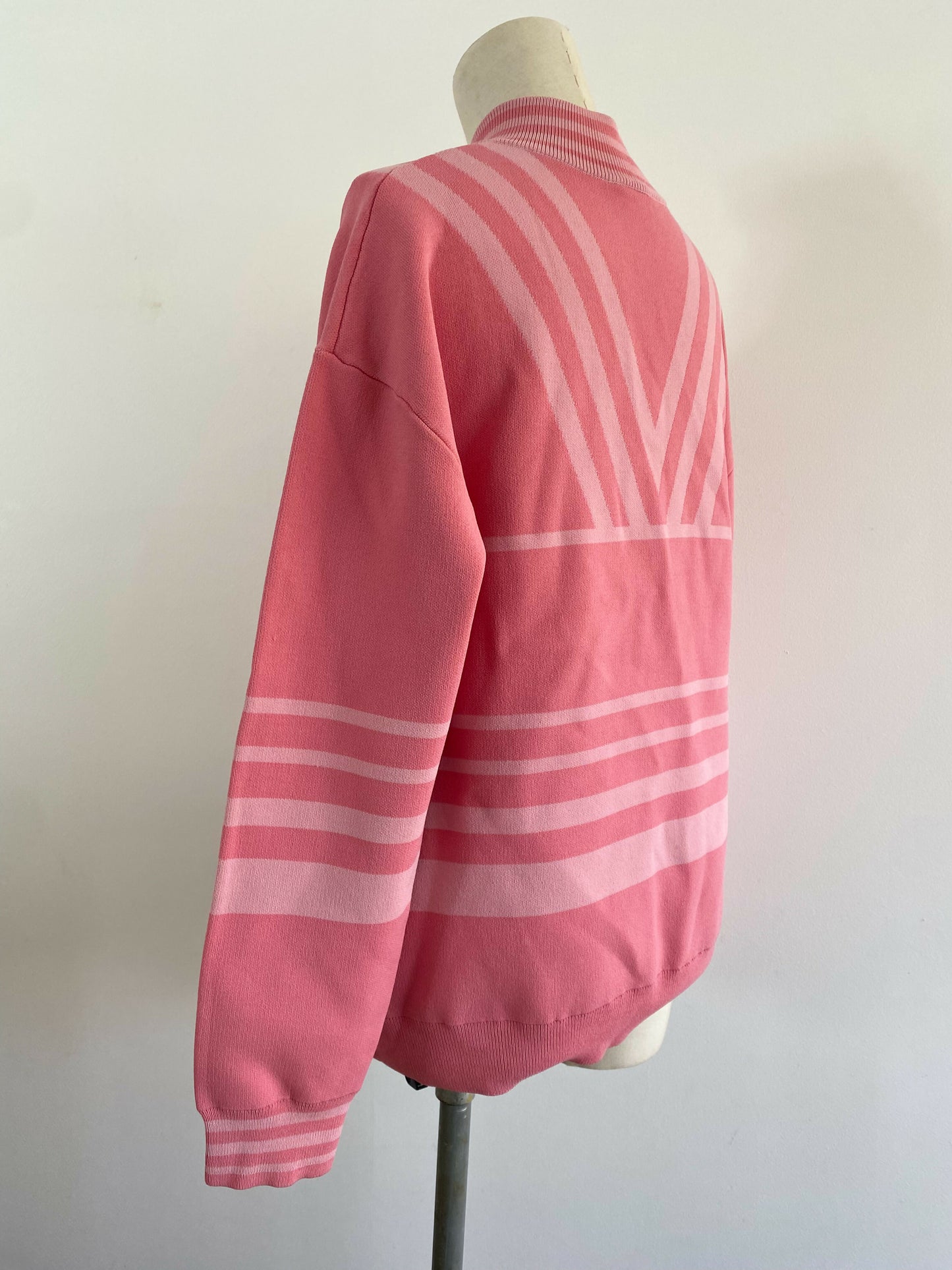 Women's Size M Jaggad Pink Knit Jumper