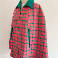 Jaynewear Size 14 Houndstooth Poncho