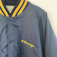 Men's DeLong Size XXL Navy Bomber Jacket