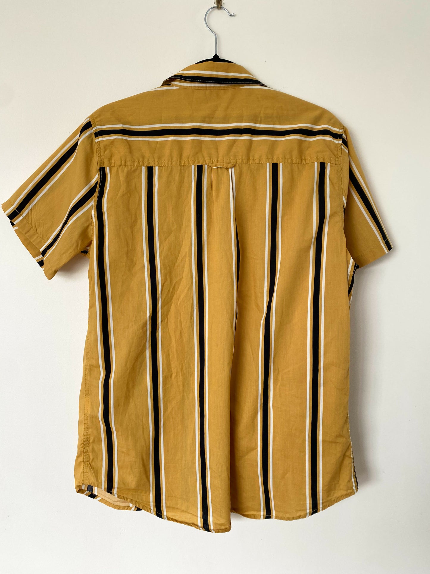 Men's Vintage Re-Mastered Size M Striped Coton Shirt
