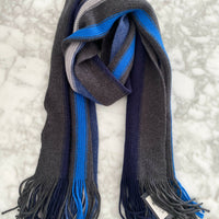 BNWT Gazman Striped Wool-Blend Scarf