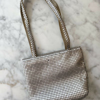 Jane Shilton Vintage Silver Chain Mesh Bag