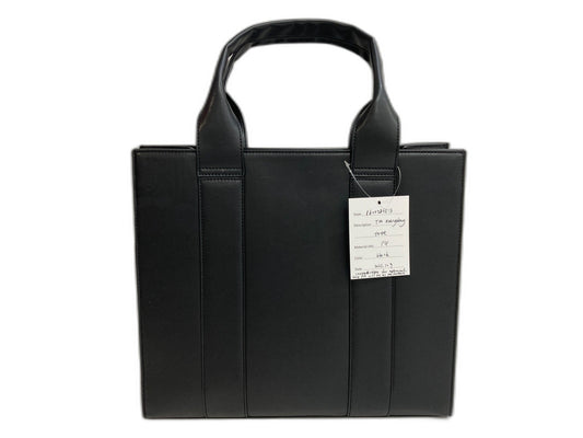 Tote Bag With Included Shoulder Strap 2 Compartments Black *Notags NEW