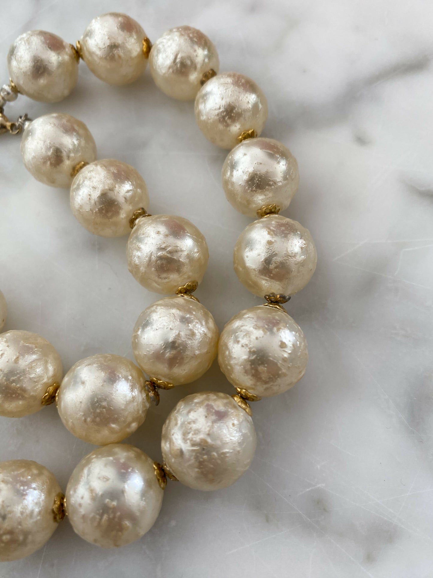 Faux Pearl Necklace