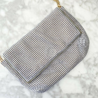 Vintage Park Lane Light-Grey Chainmail Bag