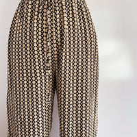 DISSH Size 10 Patterned Wide-Leg Pants