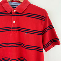 Men's Size L Tommy Hilfiger Striped Cotton T-Shirt