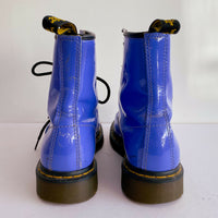 Dr Martens Size 39 Purple Leather Boots