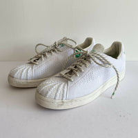 Men's Adidas HumanRace Superstars Size 8 US Pharrell Williams White Primeknit