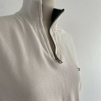 Women's Size XS Tommy Hilfiger White Cotton Pullover