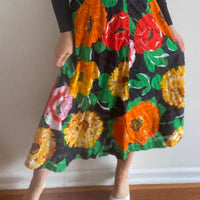 Women's Size 10 Floral Midi Skirt