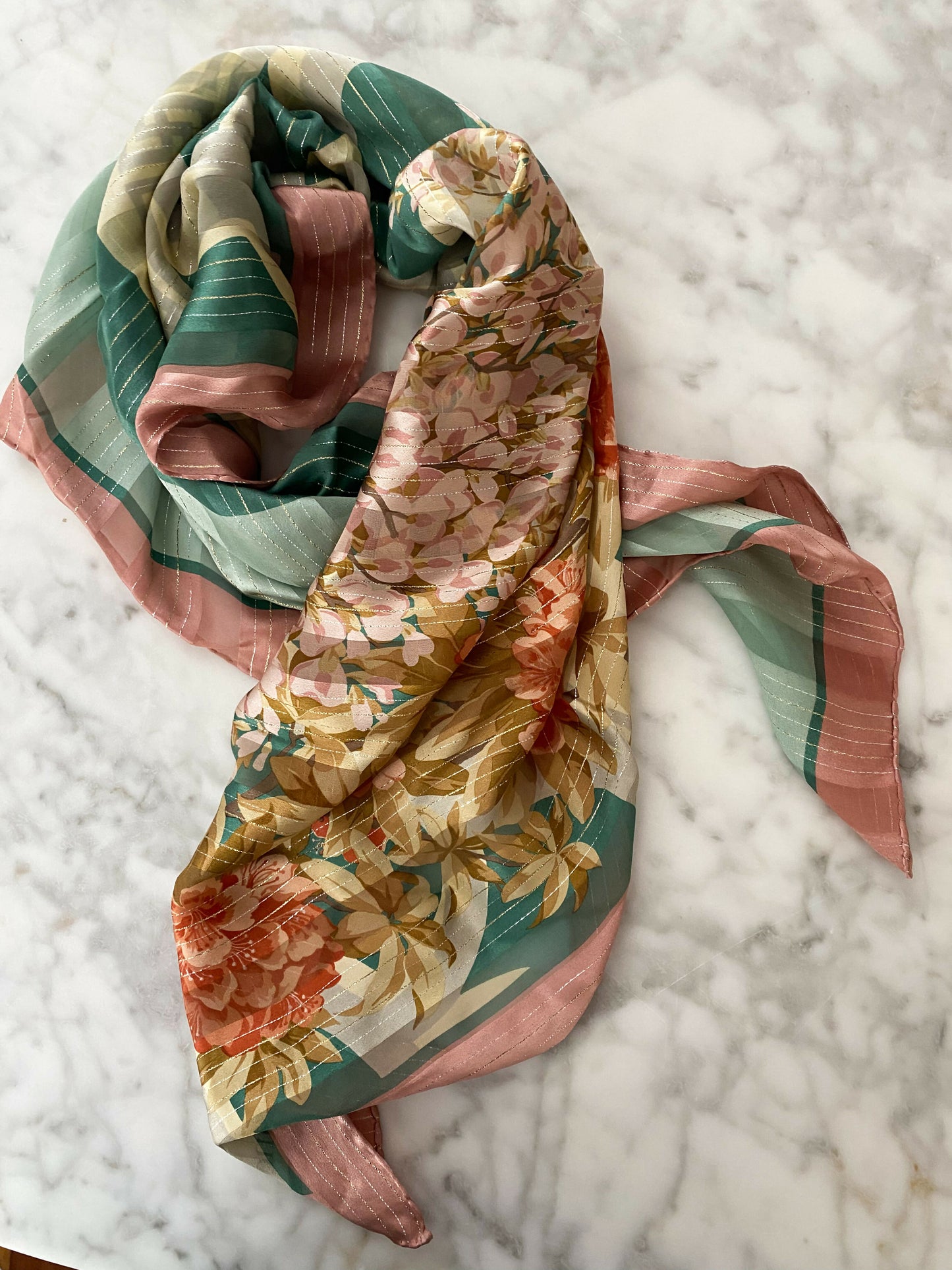 Valentino Multicoloured Printed Scarf
