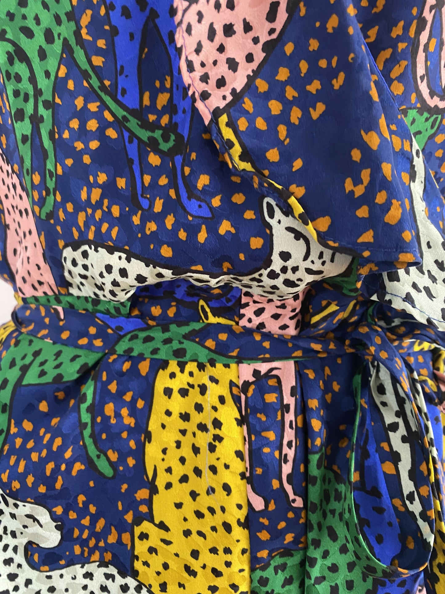 Women's Gorman Size 10 Animal-Print Jumpsuit